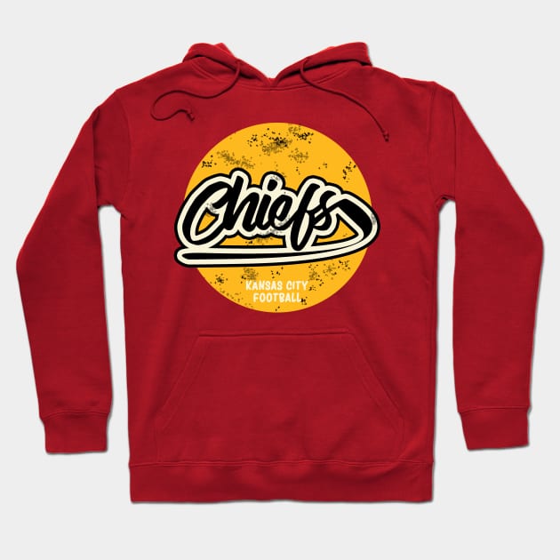 Kansas City Chiefs Football Hoodie by FootballBum